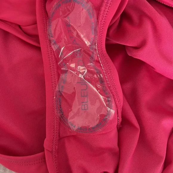 Bleu by Rod Beattie Ring-Neckline Bikini Top and Bottom Size 10 - Picture 8 of 9